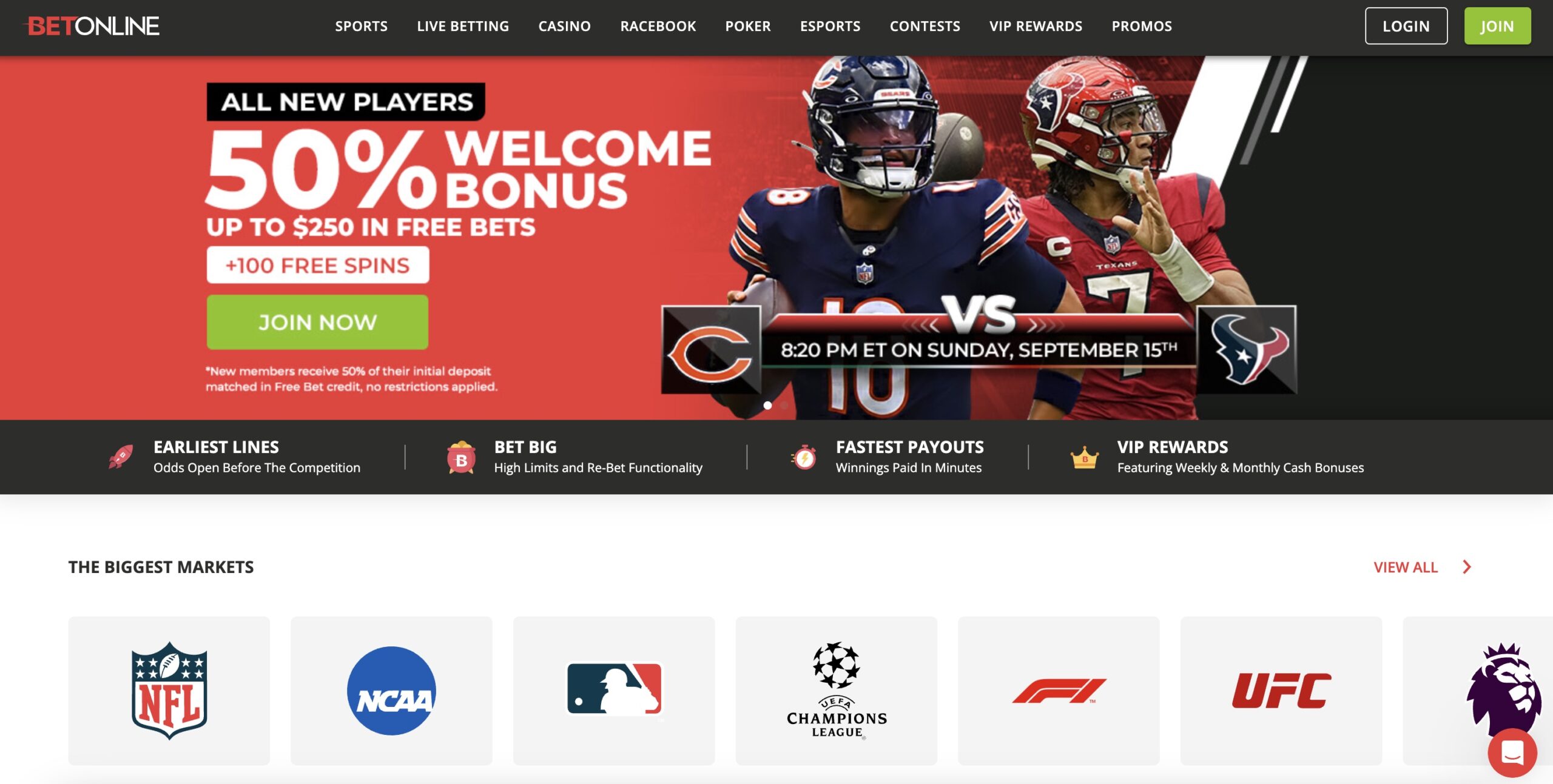 betonline nfl betting